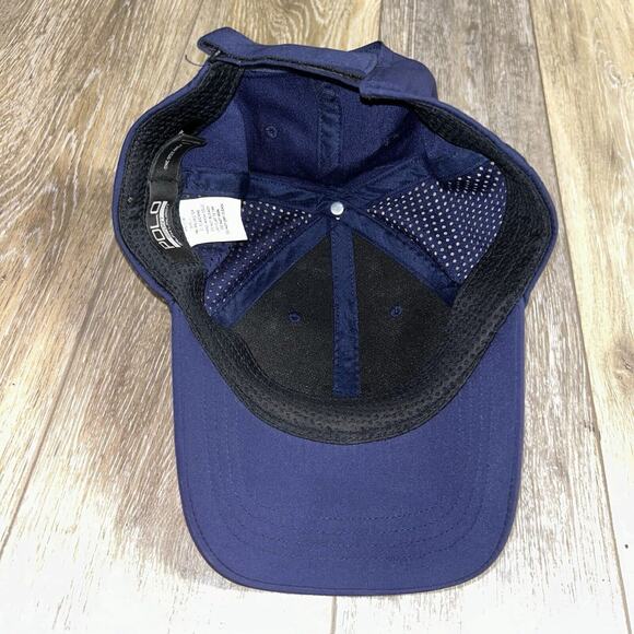 Polo Sport Ralph Lauren Hat Baseball Cap Adjustable Blue Yellow Mesh Polyester - Picture 9 of 10